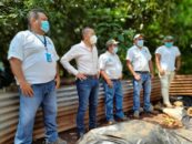 Realizan cuarta cosecha de tilapia, proyecto con el que son beneficiadas 22 personas del caserío La Sabana, Taxisco, Santa Rosa