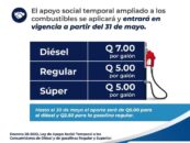 Congreso de la República aprobó la reforma a la Ley de Apoyo Social Temporal a los Consumidores de Diésel y Gasolina Regular e incluyó la gasolina superior.